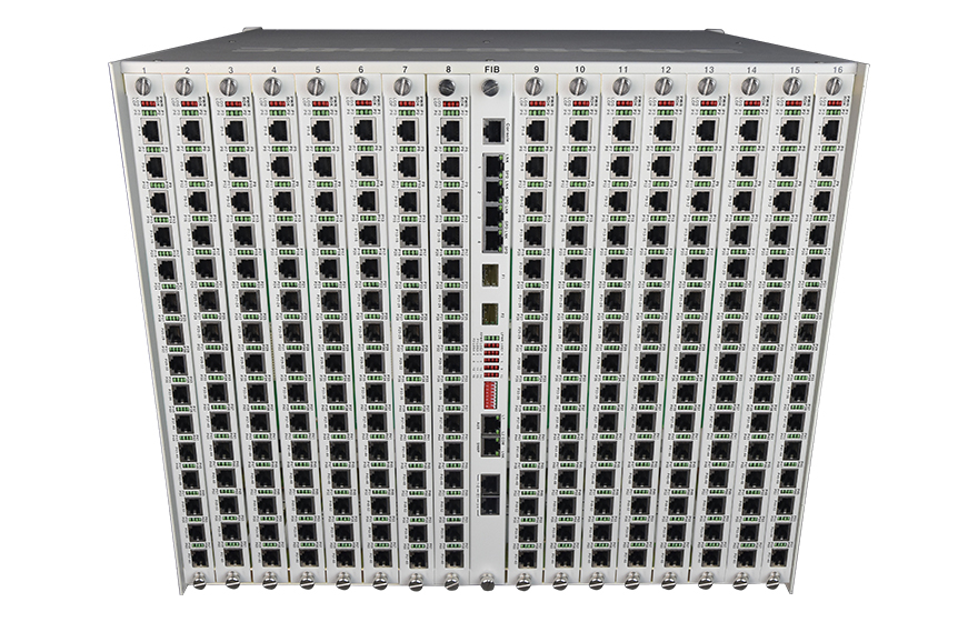91视频免费看科技-960路電話91视频电影（8U 19英寸，SFP 1+1光備份）