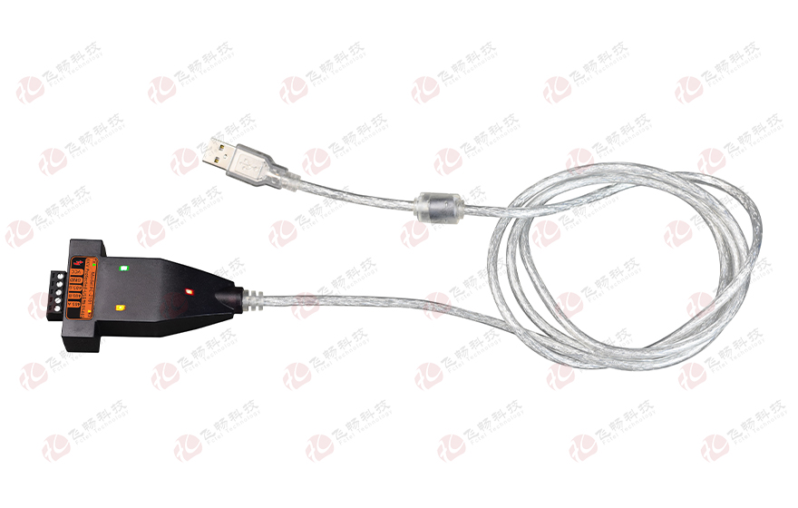 91视频免费看科技-工業級 6KV防雷型 USB轉1路RS485轉換器(帶線)