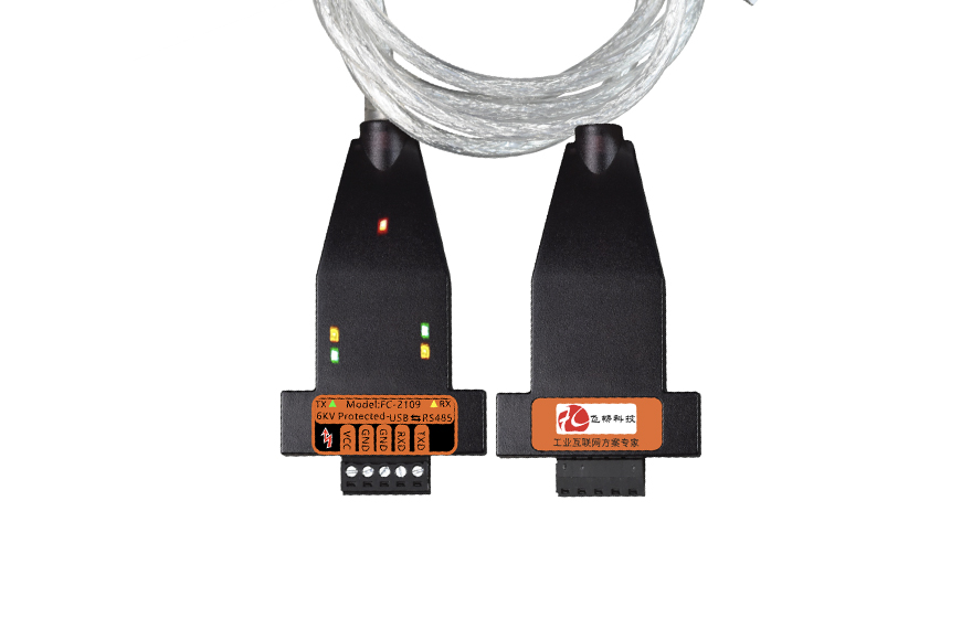 91视频免费看科技-工業級 6KV防雷型 USB轉1路TTL轉換器