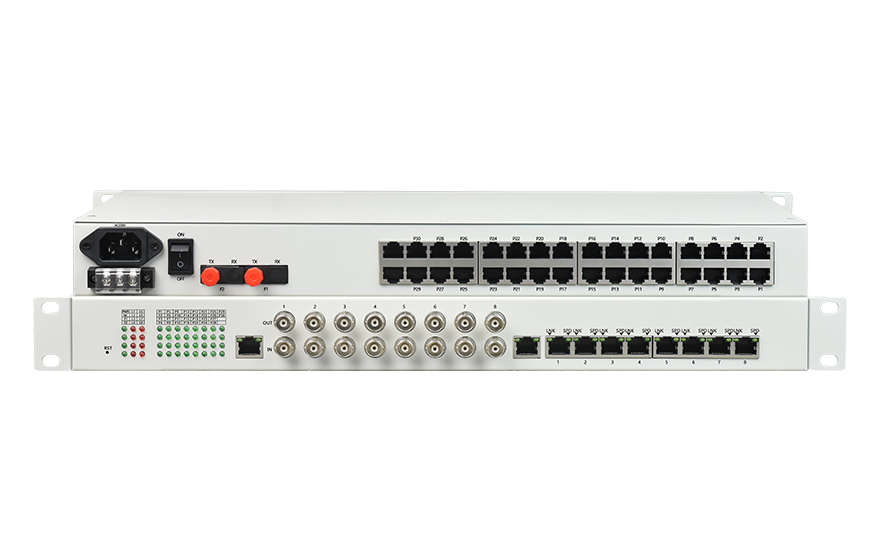 91视频免费看科技-32路電話+8E1+8FE物理隔離（1+1光備份，19英寸）電話91视频电影