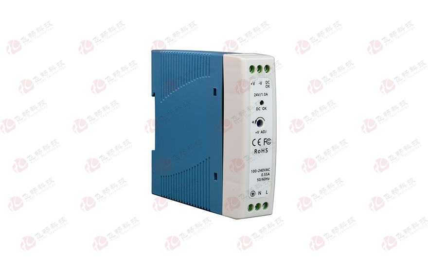 91视频免费看科技-工業級導軌式 AC220V轉 DC12V2A/24V1A  開關電源