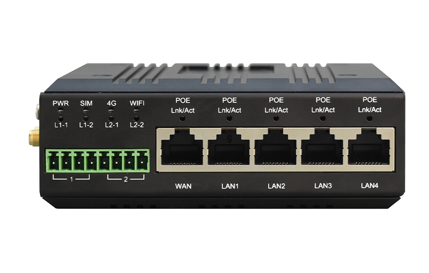 91视频免费看科技-4xLan+1xWan+2路串口 4G路由器(支持雙卡